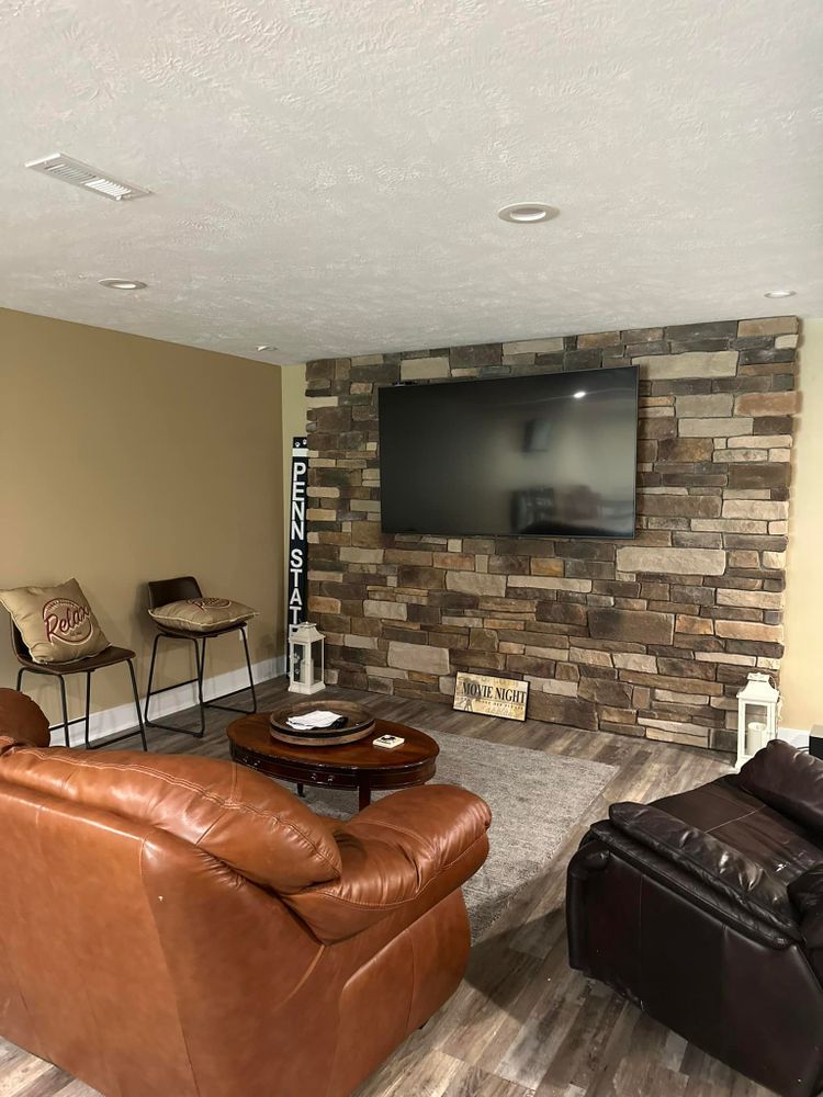 Transform your space with our expert basement renovation service, turning unused areas into functional, stylish living spaces tailored to your needs while enhancing the value and comfort of your home. for TM Max Custom Interiors LLC in Cranberry Township, PA