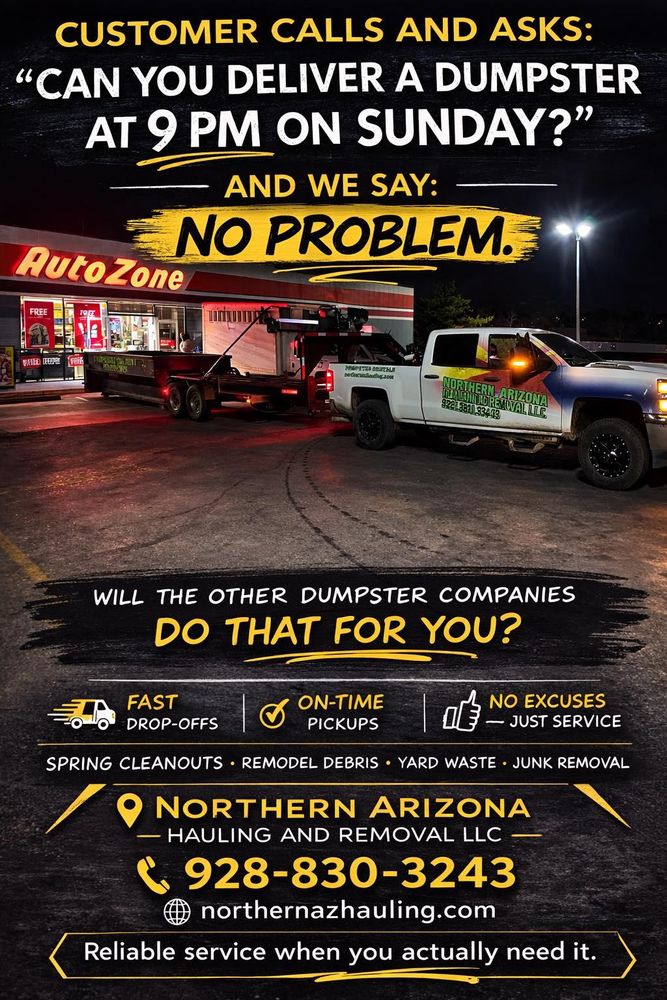 Junk Removal for Northern Arizona Hauling and Removal LLC in Prescott, AZ