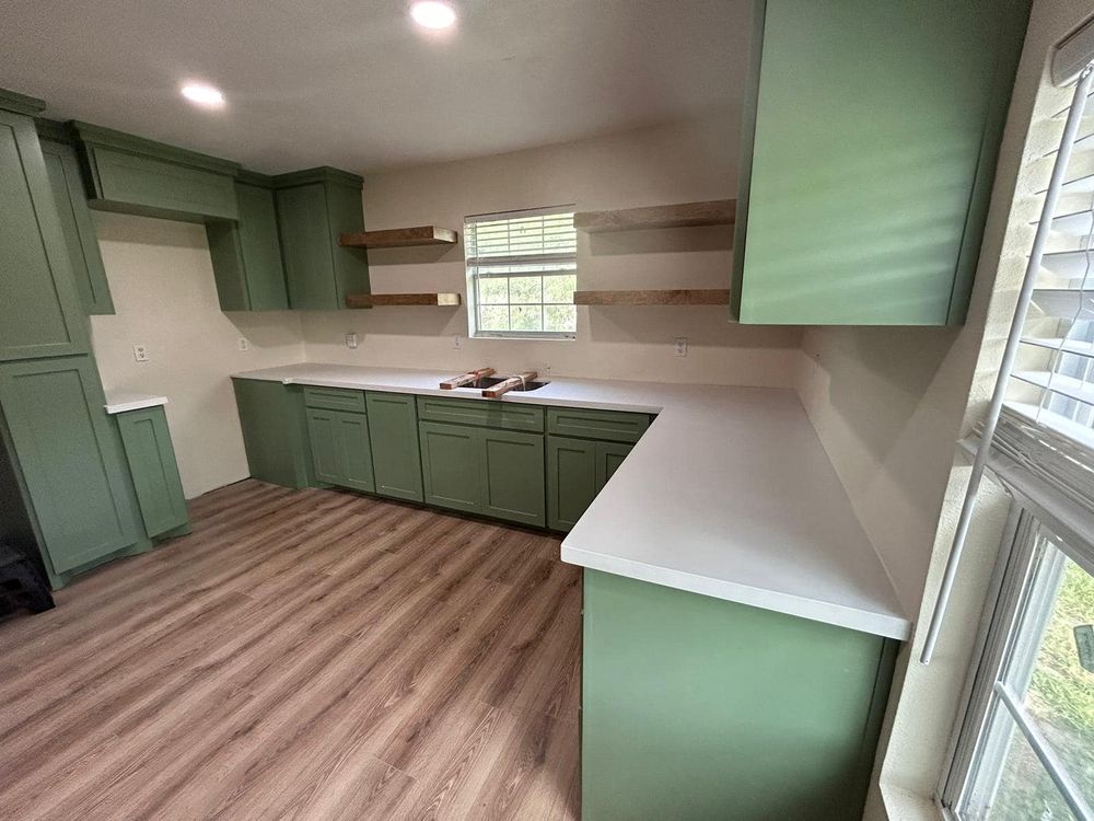 Our Kitchen Renovation service transforms outdated spaces into beautiful, functional kitchens with custom design, quality craftsmanship, and reliable project management—delivering a seamless remodeling experience tailored to your lifestyle and budget. for Lala Home Solutions in San Juan, TX