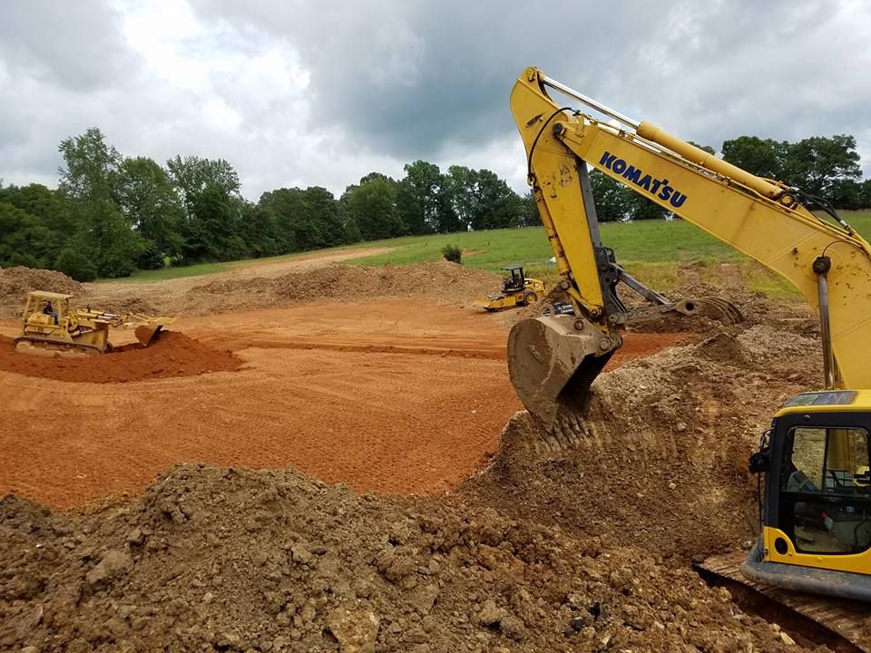 Excavating for Berzett Excavating in Fayetteville, TN