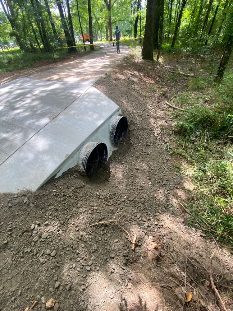 Our Culverts service provides efficient water management solutions, ensuring proper drainage and preventing flooding around your property. Trust our expertise to protect your home with durable, well-installed culvert systems. for Daniel's Dumpsters & Land Improvements in Monroe, LA