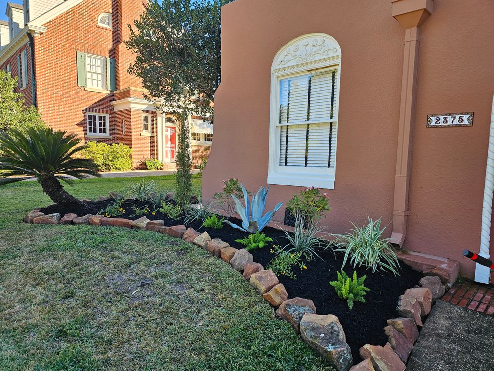 Landscaping for Bruno's Professional Lawn's & Landscape in Beaumont, TX