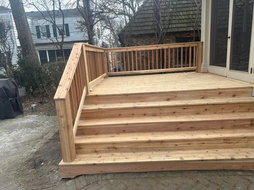 Deck Installation for R&R Home Services (RR Affordable Deck Builders) in Schaumburg, IL