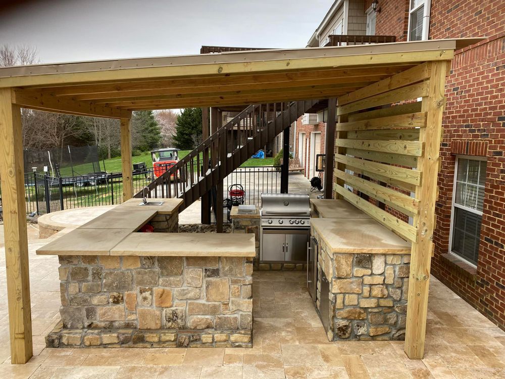 Pergolas for Campbell's Outdoor Living in Powell, TN