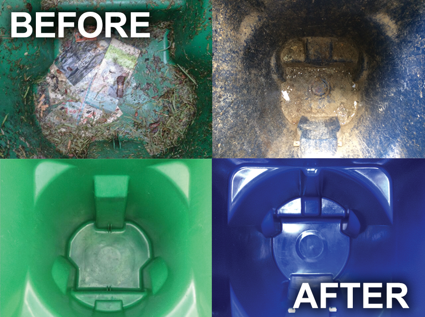 Garbage Bin Cleaning  for FunderFlow Commercial and Residential Pressure Washing Inc in Tupelo, MS