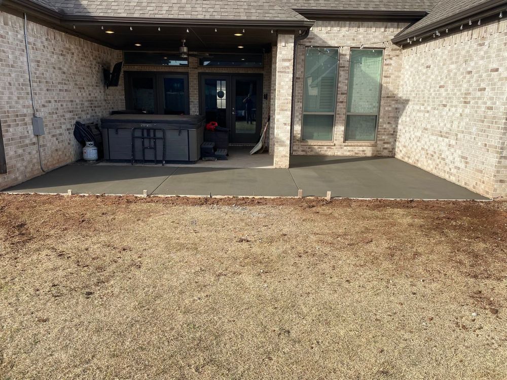 Residential Projects for Rock of Ages Concrete LLC in Denton, TX