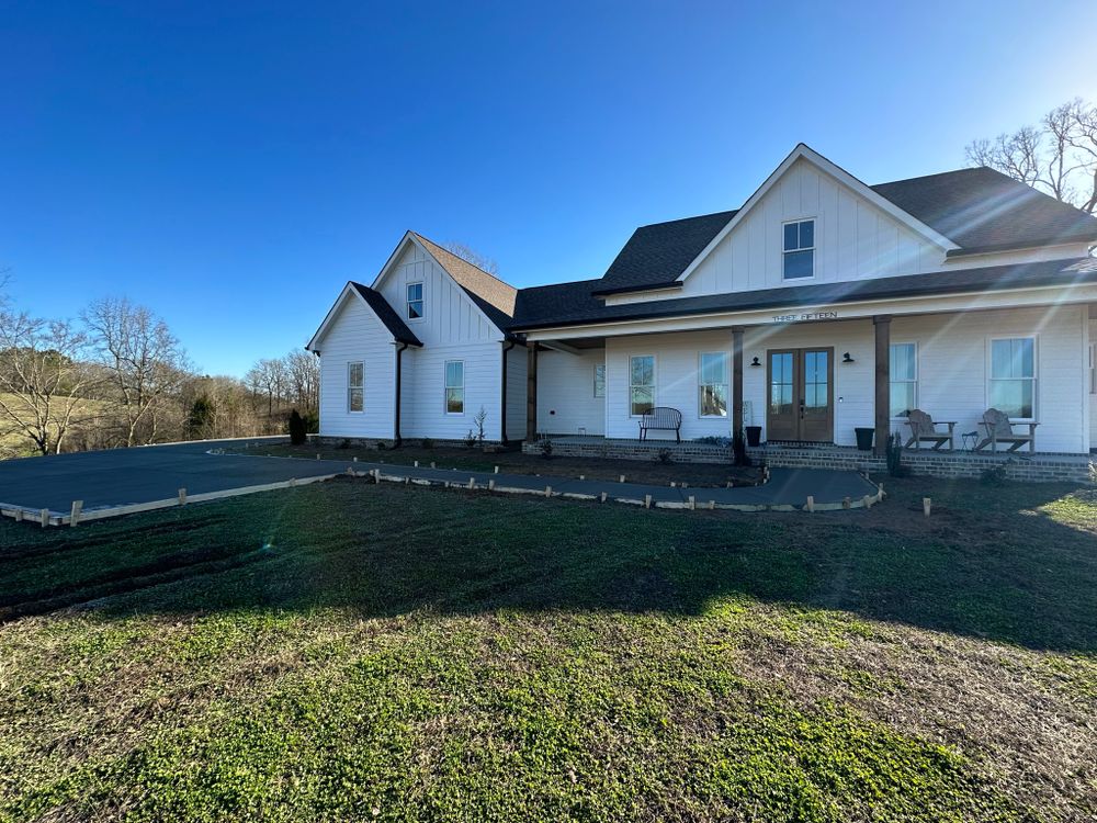 Farmhouse Project for Mason Built Homes in Calhoun, GA