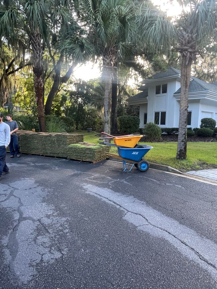 Sod Installation  for Coastalscapes Landscaping & Turf Management  in Savannah, GA