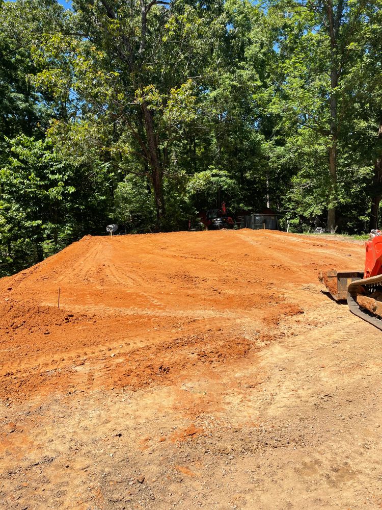 Bluebird lane project for Maness Trucking & Excavation in Lexington, TN