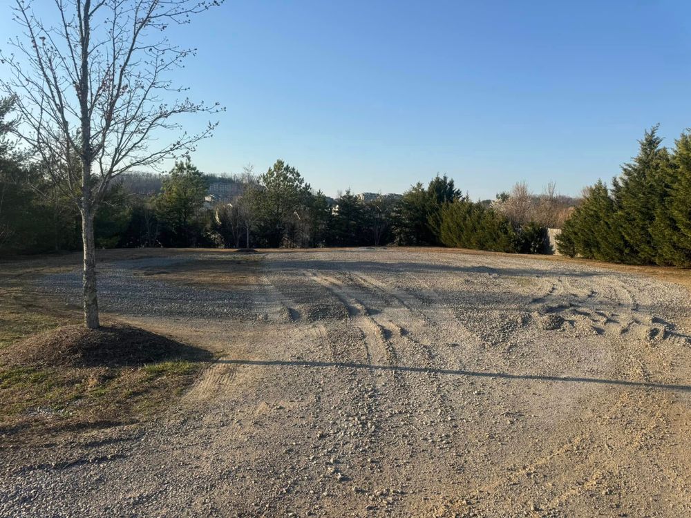Our Leveling service ensures a perfectly even and stable foundation for your construction project, enhancing structural integrity and preventing future issues, while utilizing precision techniques tailored to meet your unique site conditions. for F&CO Excavation in Clinton, TN