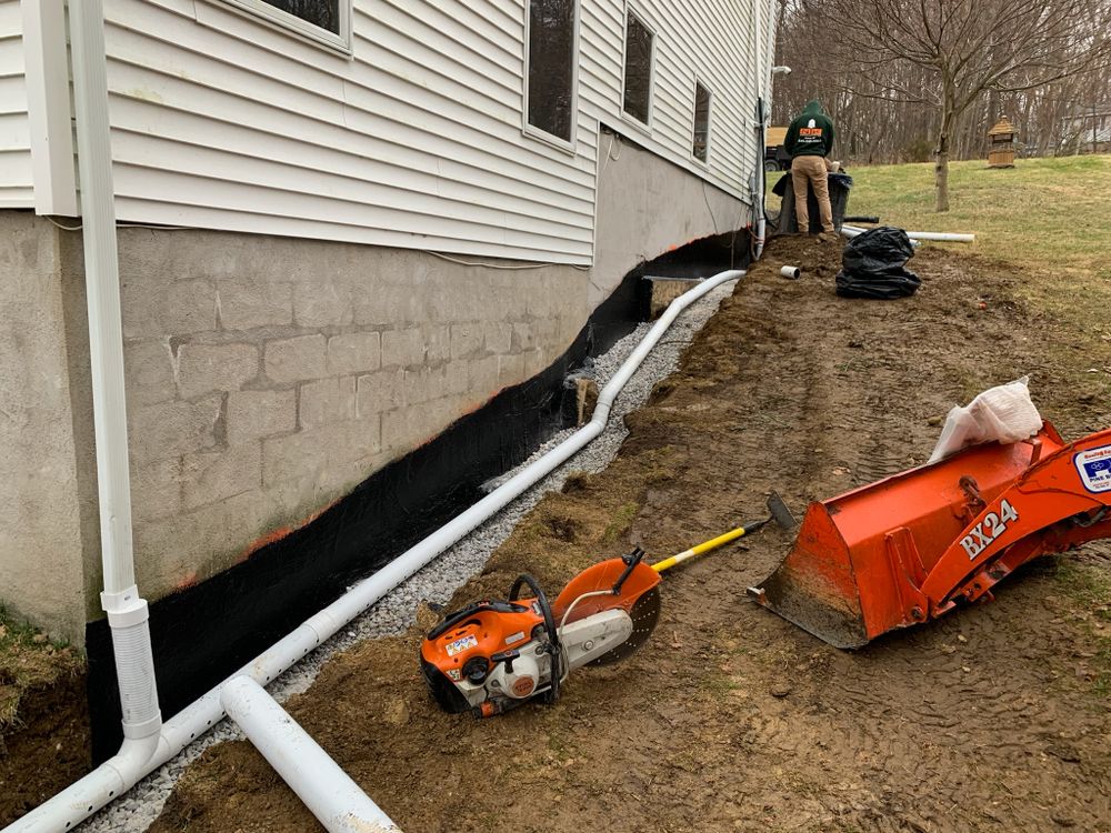 Drainage & Excavation for NK Landscaping LLC in Dutchess County, NY