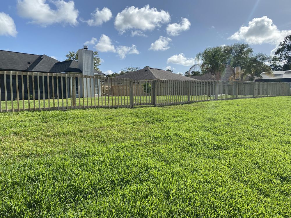 Vinyl Fence Installation and Repair for Madden Fencing Inc. in St. Johns, Florida