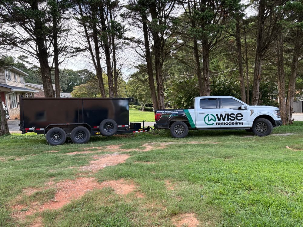 Our professional Junk Removal service offers fast, efficient, and eco-friendly disposal of unwanted items from your home, ensuring a clutter-free space while prioritizing environmental responsibility and customer satisfaction. for Wise Remodeling CO in Kennesaw, GA