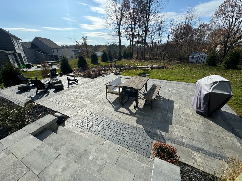 Custom Hardscapes for The Lawn Guy in Saratoga Springs, NY