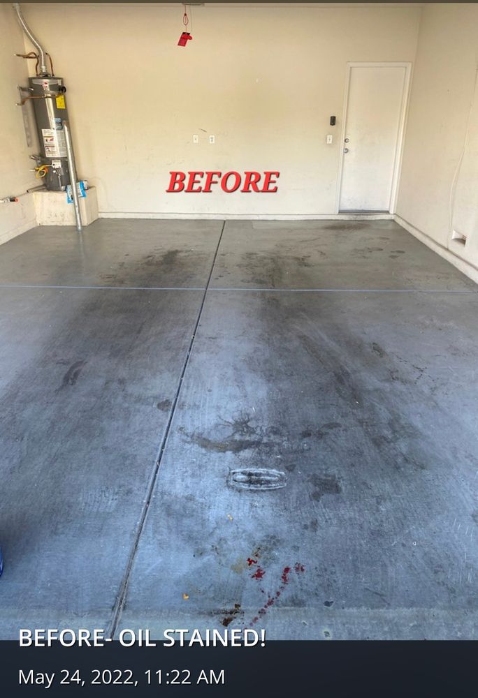 Before & After for Patriot Power Washing in Sunrise Manor, NV