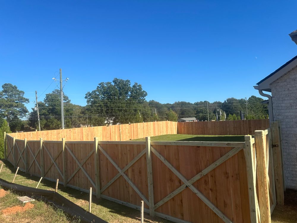 Transform your outdoor space with our expert Fence Installation service, offering durable and aesthetically pleasing solutions tailored to enhance privacy, security, and curb appeal for your home. Satisfaction guaranteed. for Ranch Contracting LLC in Atlanta, GA