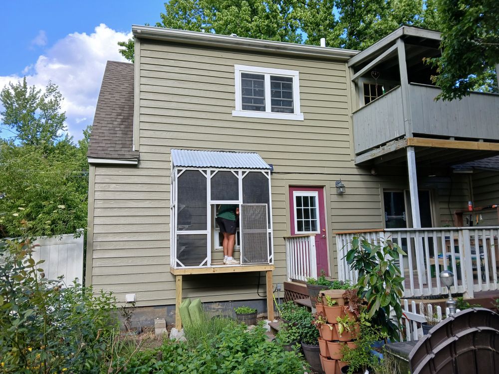 Deck Repair and Exterior Painting for Dead Tree General Contracting in Carbondale, Illinois