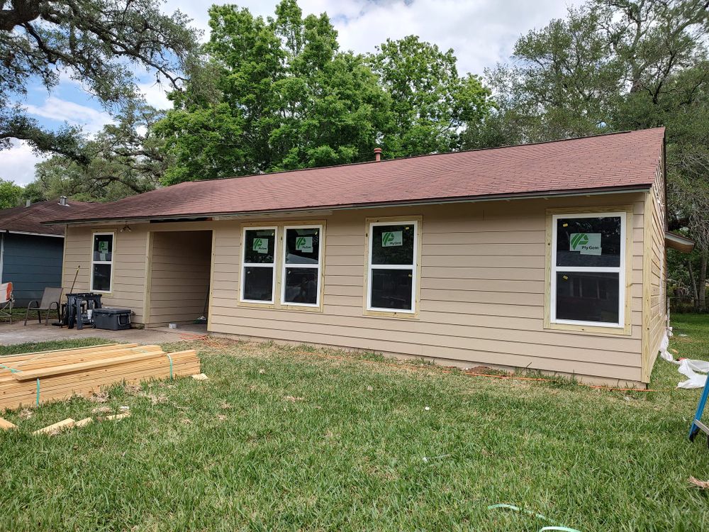 Exterior Renovations for Turbeville Construction, LLC in Freeport, TX