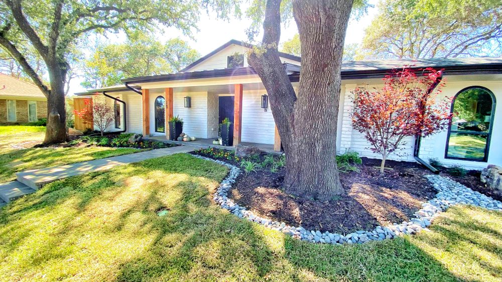 Turf & Landscaping for Walker Custom Exteriors in Dallas, TX