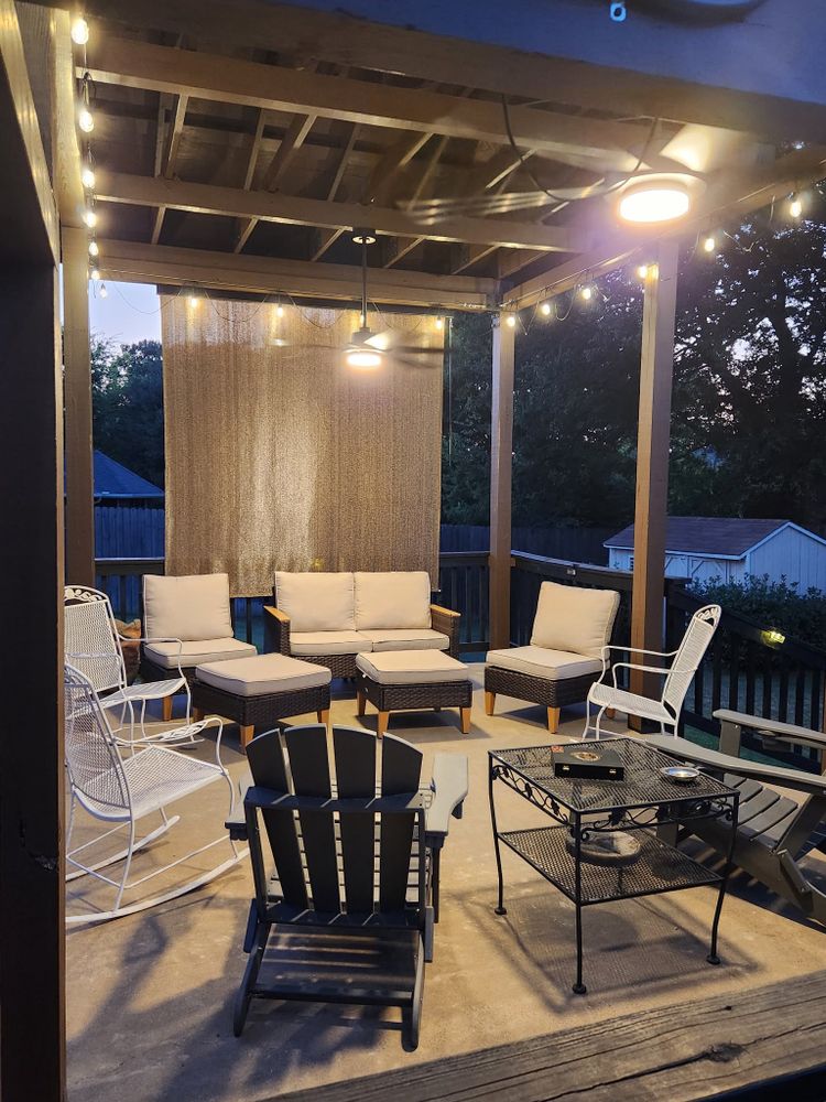 Transform your outdoor space with our expert repair solutions. We specialize in revitalizing patios, decks, and landscaping to enhance both aesthetics and functionality for a beautiful home exterior you'll love. for Crofoot's Custom Remodels and Repairs in Lindale, TX