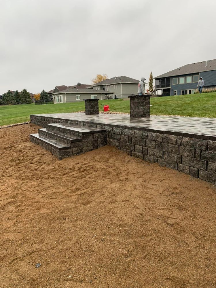 Hardscaping for Ramos Universal Landscaping in Sioux Falls, SD