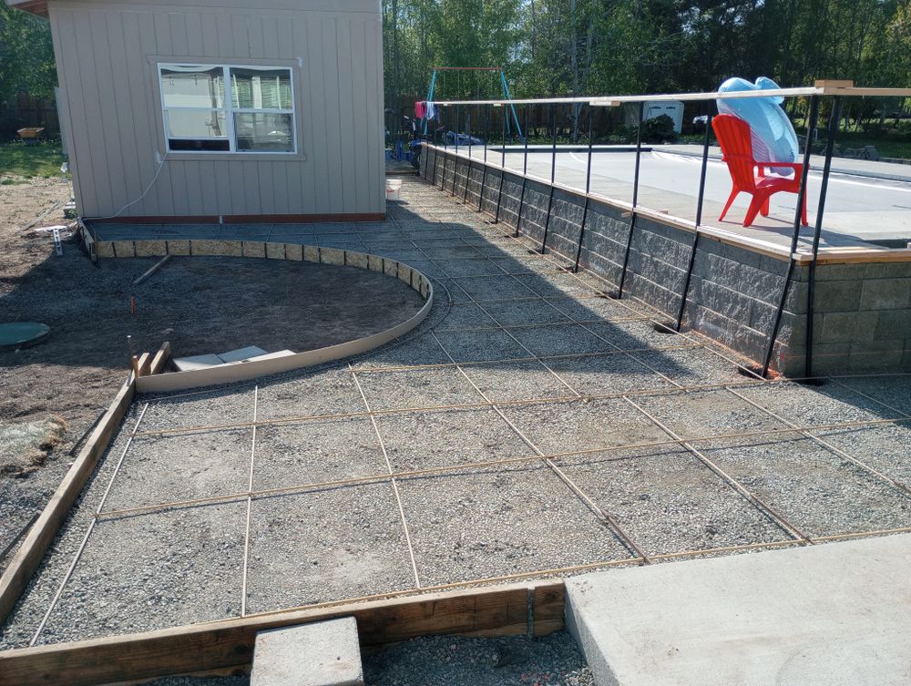 Patios for Richardson Restoration and Concrete in Ellensburg, WA