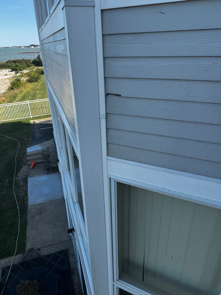 Exterior painting for Erie Builders & Construction in Sandusky, OH