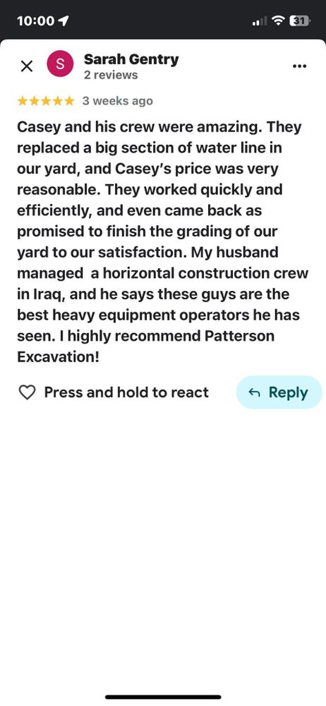 All Photos for Patterson Excavation in Dry Ridge, KY