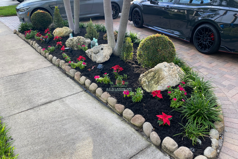 Landscaping for A.C.'s Landscape and Lawn Maintenance in   Coral Springs, FL