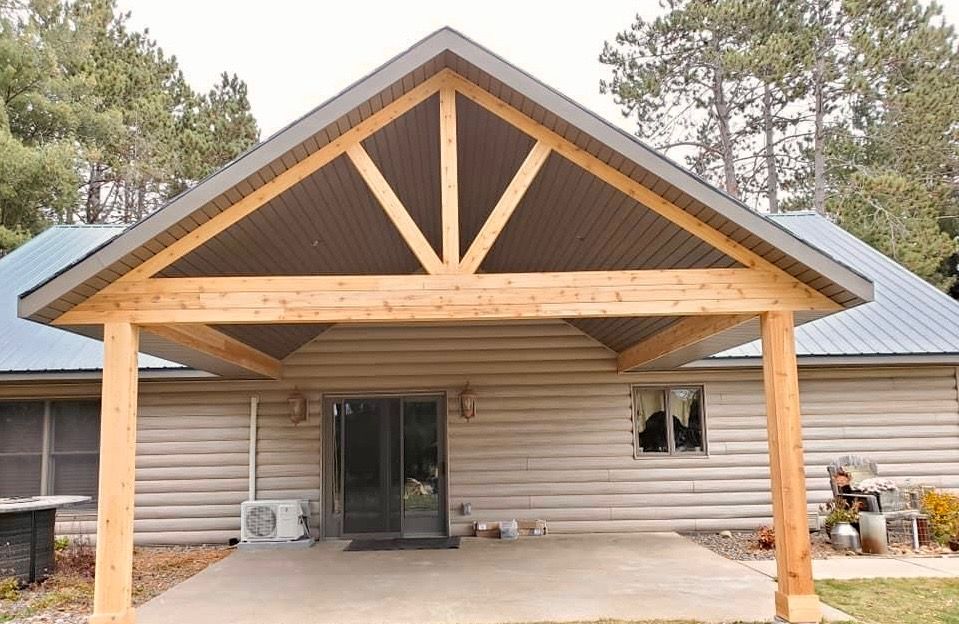 Porches provides homeowners with high-quality, porch covers. We use only the best materials and construction techniques to ensure that your porch cover is beautiful, long lasting, and adds value to your home. for Tru Frame Outdoor Structures in Menasha, WI