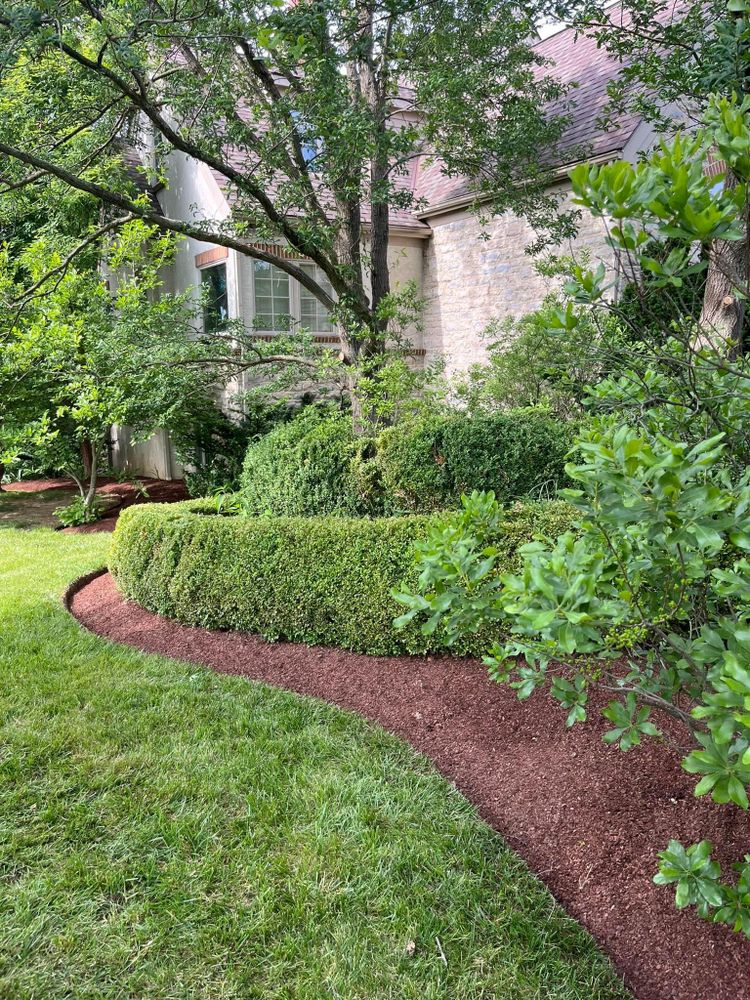 Mulch Installation  for Higgins landscaping LLC in West Jefferson, OH