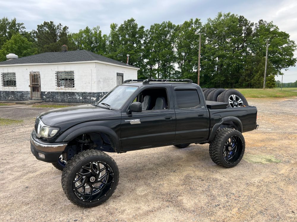 Lift/ suspension lift  for Tragedy Lighting in Oxford, NC