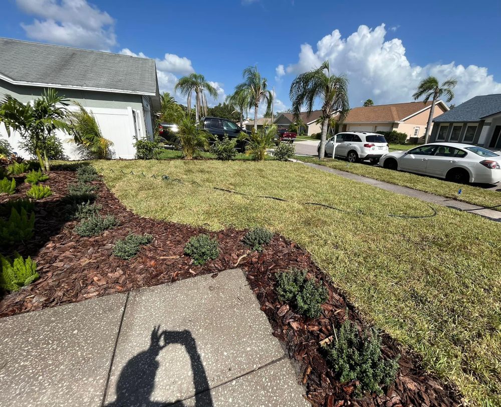 Landscape Design and Installation for Verimay's Garden and Landscaping in Hillsborough County, FL