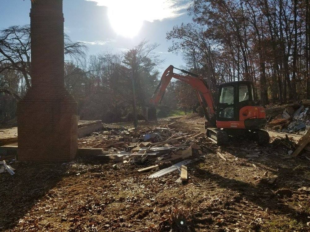 Excavating for HC Construction & Grading in Clayton, GA