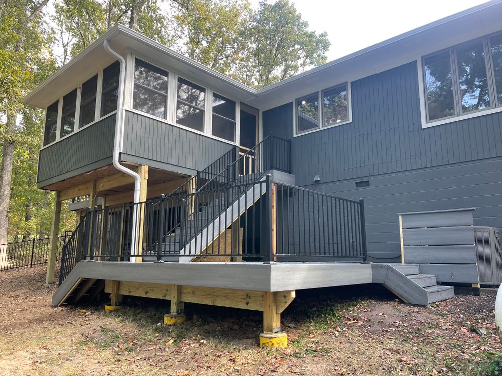 Custom Dock Construction for Ozark Deck Company in  Rogers, Arkansas