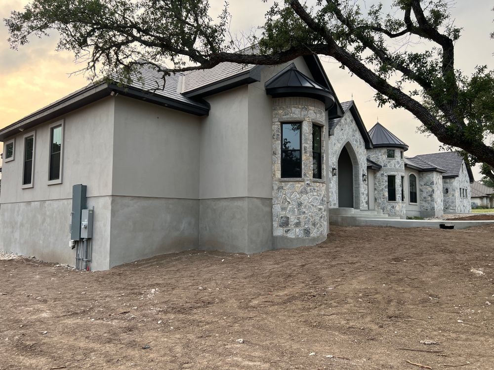 New Custom Homes for ABEL Custom Build & Design, LLC. in New Braunfels, TX