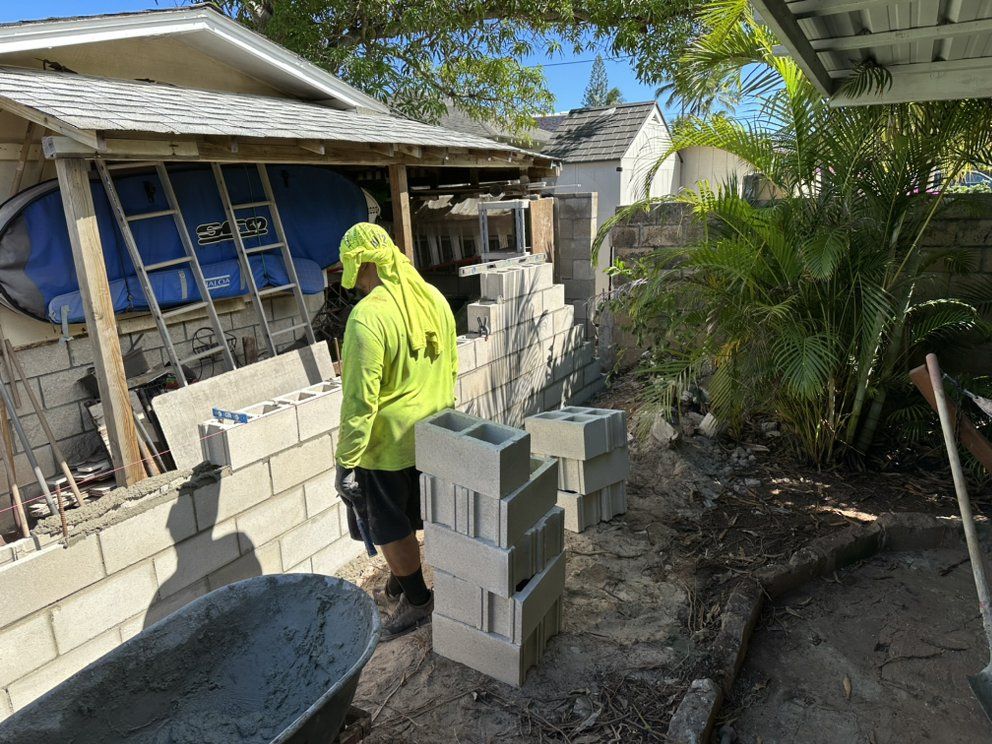 All Photos for Maka’s Akamai Masonry LLC in Kaneohe, HI