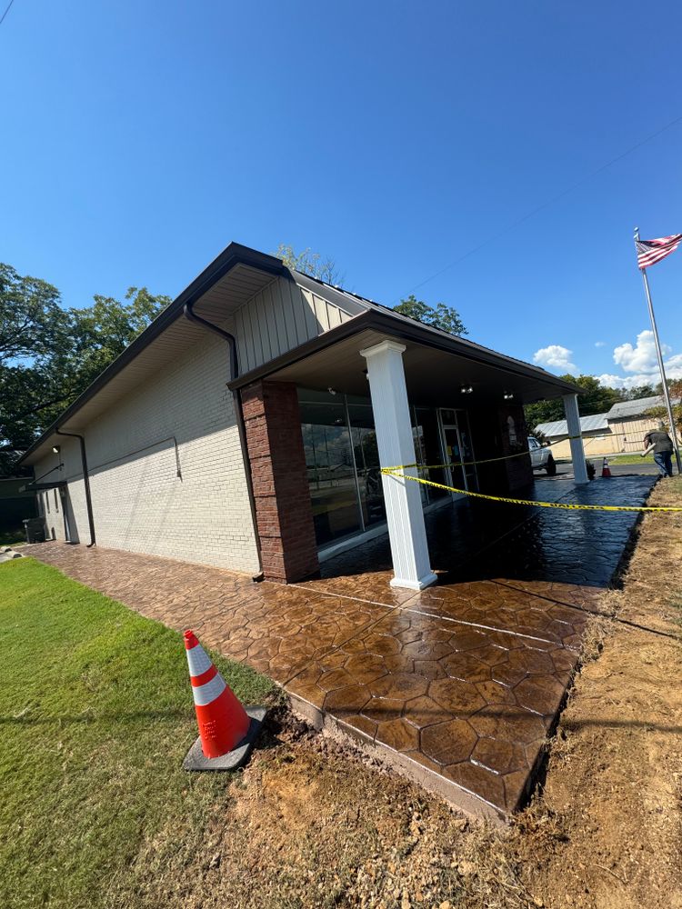 Decorative concrete  for Stillwell Earthworks in Trussville, AL