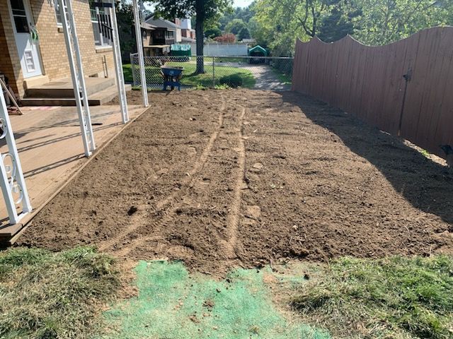 Transform your outdoor space with our expert Sod Installation service. Achieve a lush, green lawn quickly and effortlessly, enhancing the beauty of your home. Ask about mulch installation for added curb appeal! for Trueman Landscaping in Wexford, PA