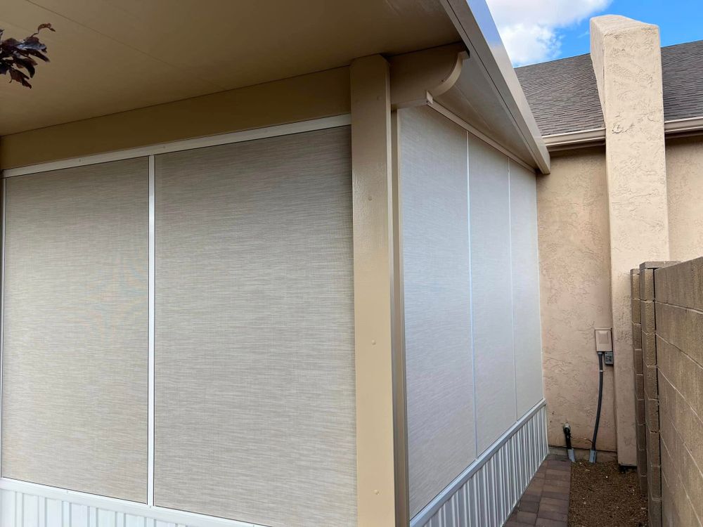 Enhance your outdoor living space with our Screen Rooms, providing comfort and protection from insects while allowing you to enjoy natural light and fresh air. Perfect for any home environment. for UpRight Awnings in Prescott Valley, AZ