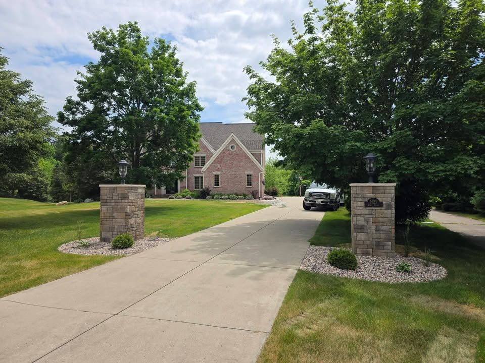 New Construction Lawn Installation for Ultimate Landscaping LLC in Lake Country, WI