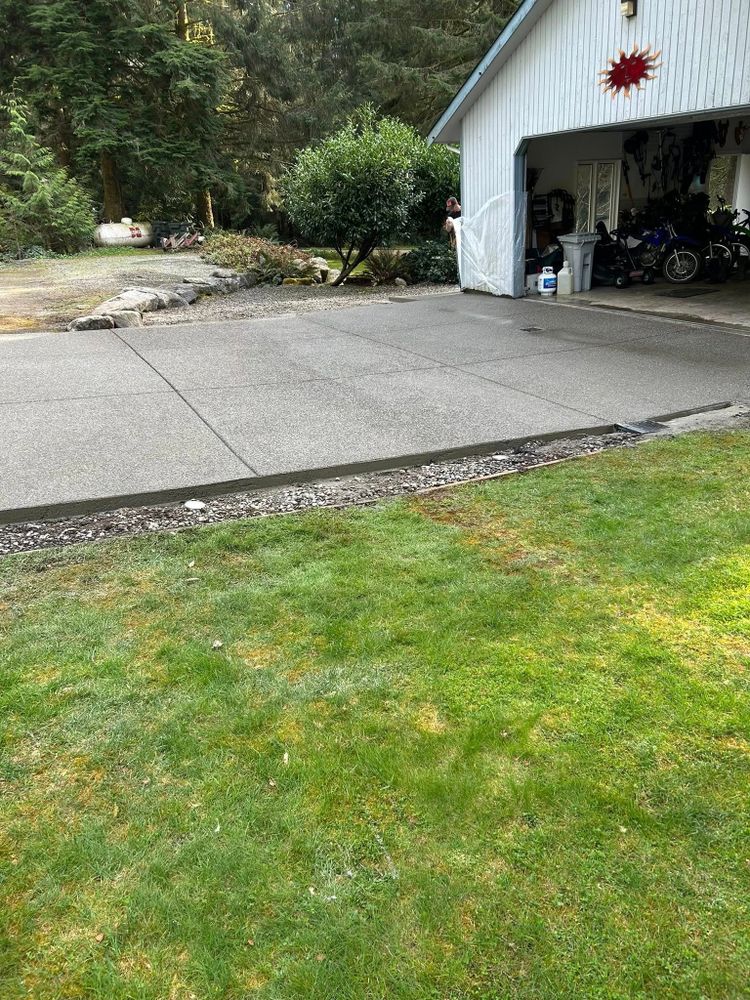 Concrete for MD Construction & Sewer in North Yelm, WA