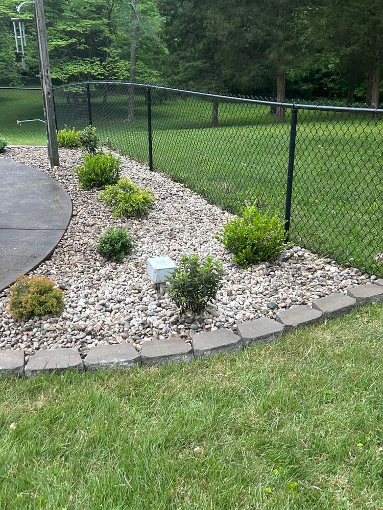 Before and after  for Optimum Tree Service And Landscaping in Bowling Green, KY