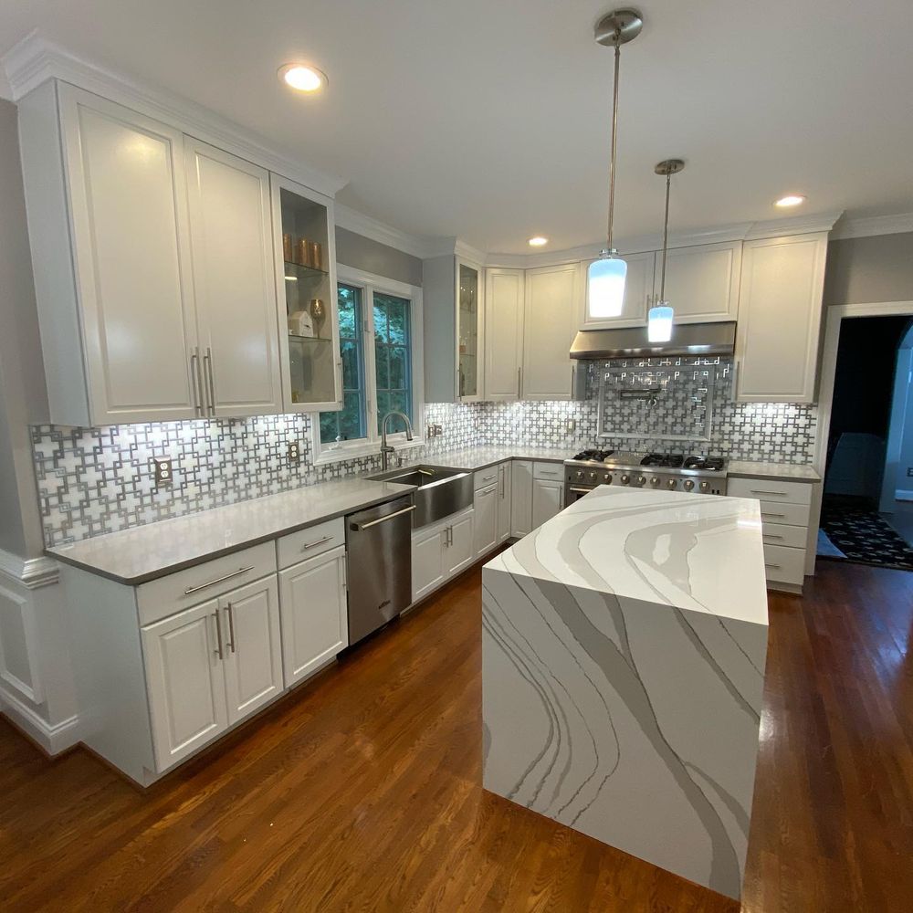 Transform your kitchen into a functional and stylish space with our expert renovation service. From custom cabinets to modern appliances, we'll bring your dream kitchen to life with quality craftsmanship. for New Shine Tile in Richmond, VA