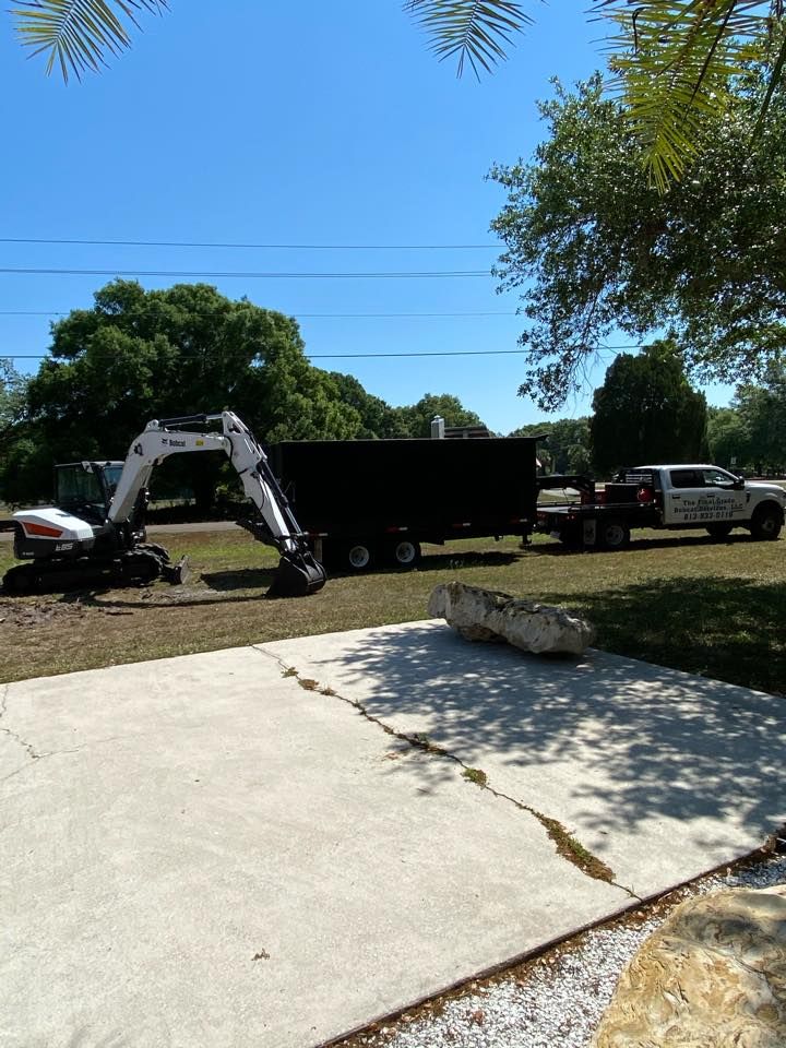 Excavating for Windspirit Land Services in Hillsborough County, FL