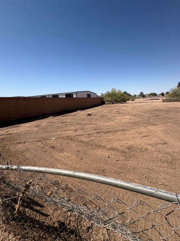 Grading & Clean up for Top Notch Landscape Services LLC in Mohave Valley, AZ