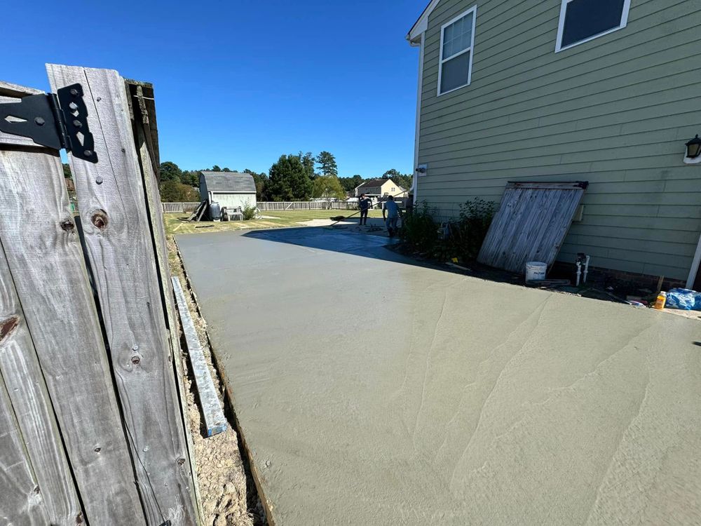 Commercial Concrete for Concrete Titans in Chesapeake, VA
