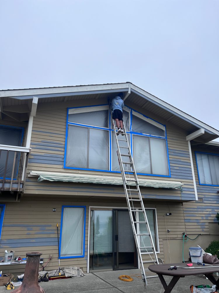 Exterior Painting for Sunshine Painting Company in Vashon Island, WA