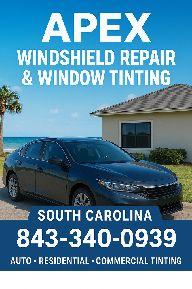 Windshield Repair for Apex Windshield Repair & Window Tinting Myrtle Beach in Myrtle Beach, SC