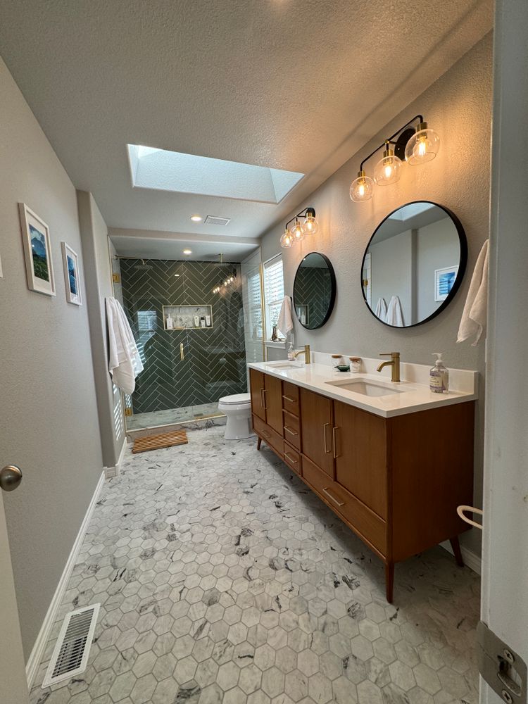 Bathroom Renovations for Quest Construction, Ltd. in Lafayette, CO